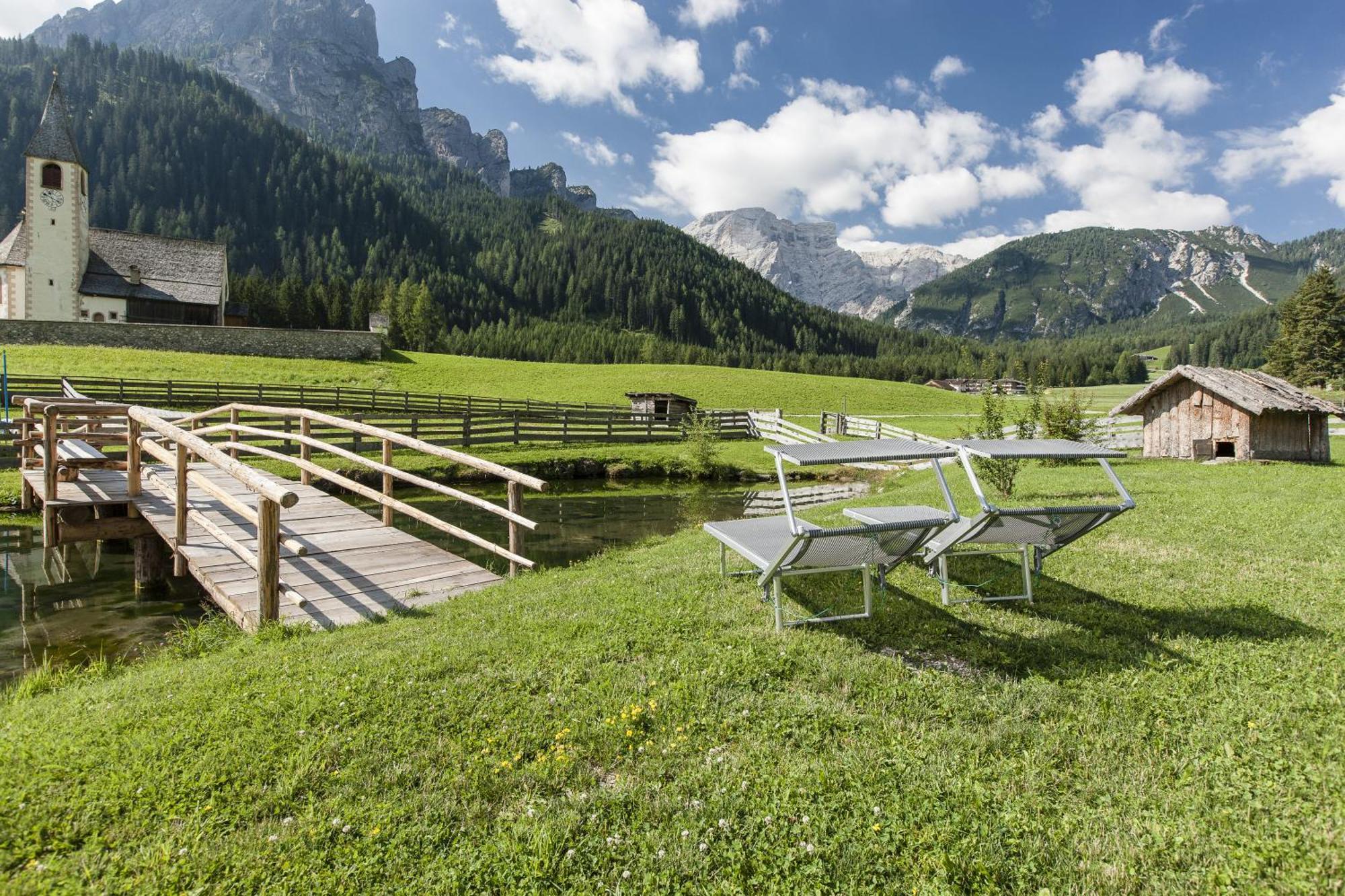 Speckstube Eggerhof Villa Braies  Buitenkant foto